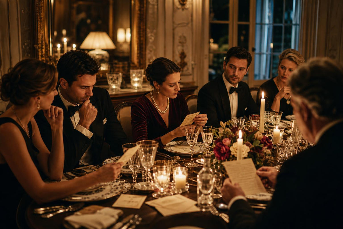 Krimidinner günstig kaufen: Spannung ab wenigen Euro pro Person