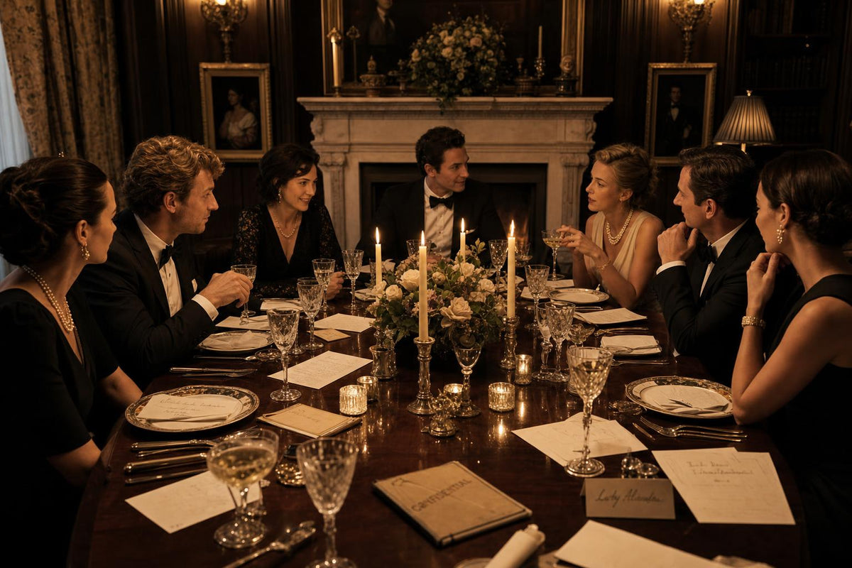 Krimidinner für 6 oder 8 Personen? So findest du die richtige Größe