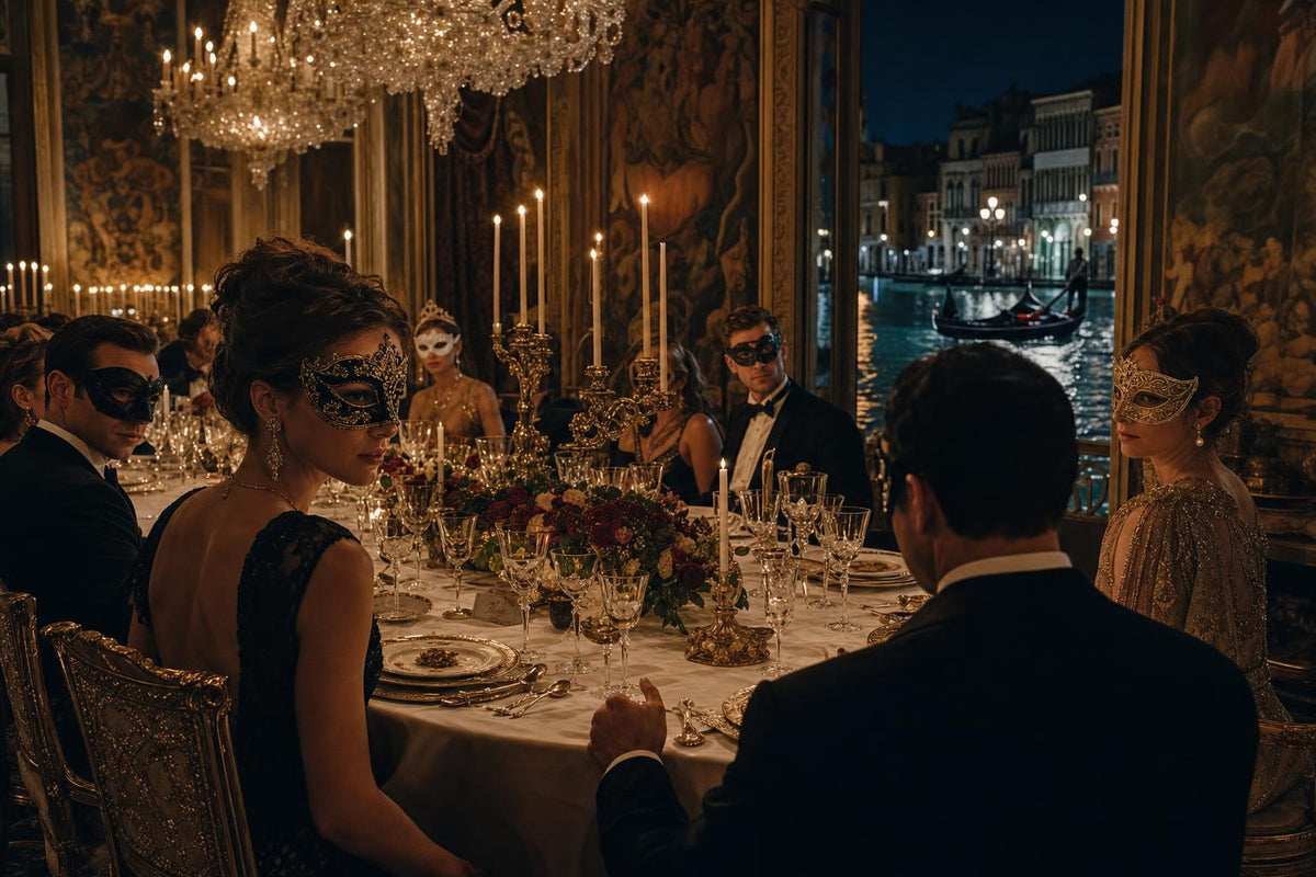 Krimidinner in Venedig: Maskenball und tödliche Geheimnisse