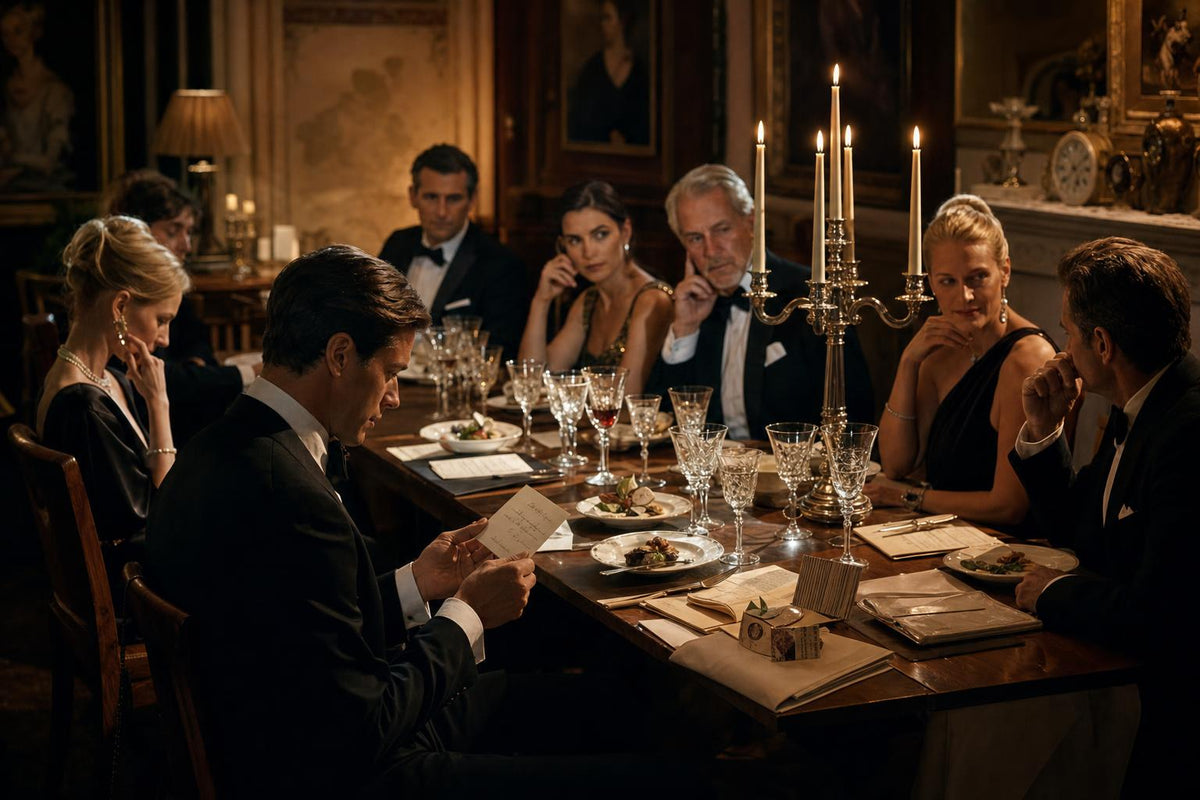 Anspruchsvolles Krimidinner gesucht? Diese Fälle fordern echte Detektive