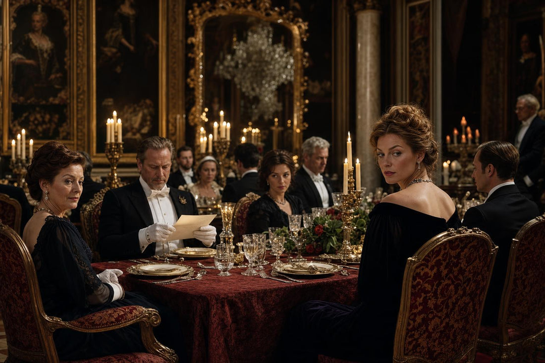 Krimidinner auf dem Schloss: Adel, Intrigen und Verbrechen