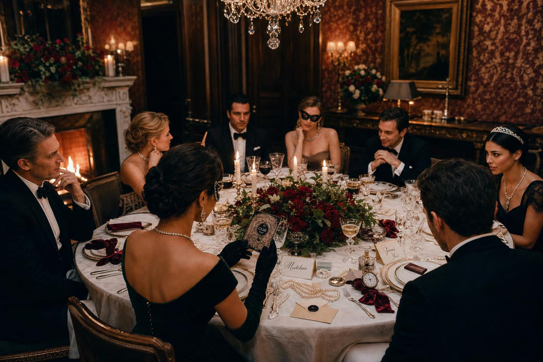 Krimidinner für 8 Personen zu Silvester: Die besten Fälle 2026