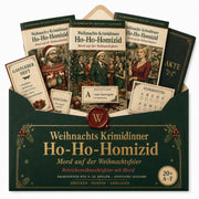 Weihnachts Krimidinner Ho-Ho-Homizid · Mord auf der Weihnachtsfeier – Als Gastgeber selbst mitspielen