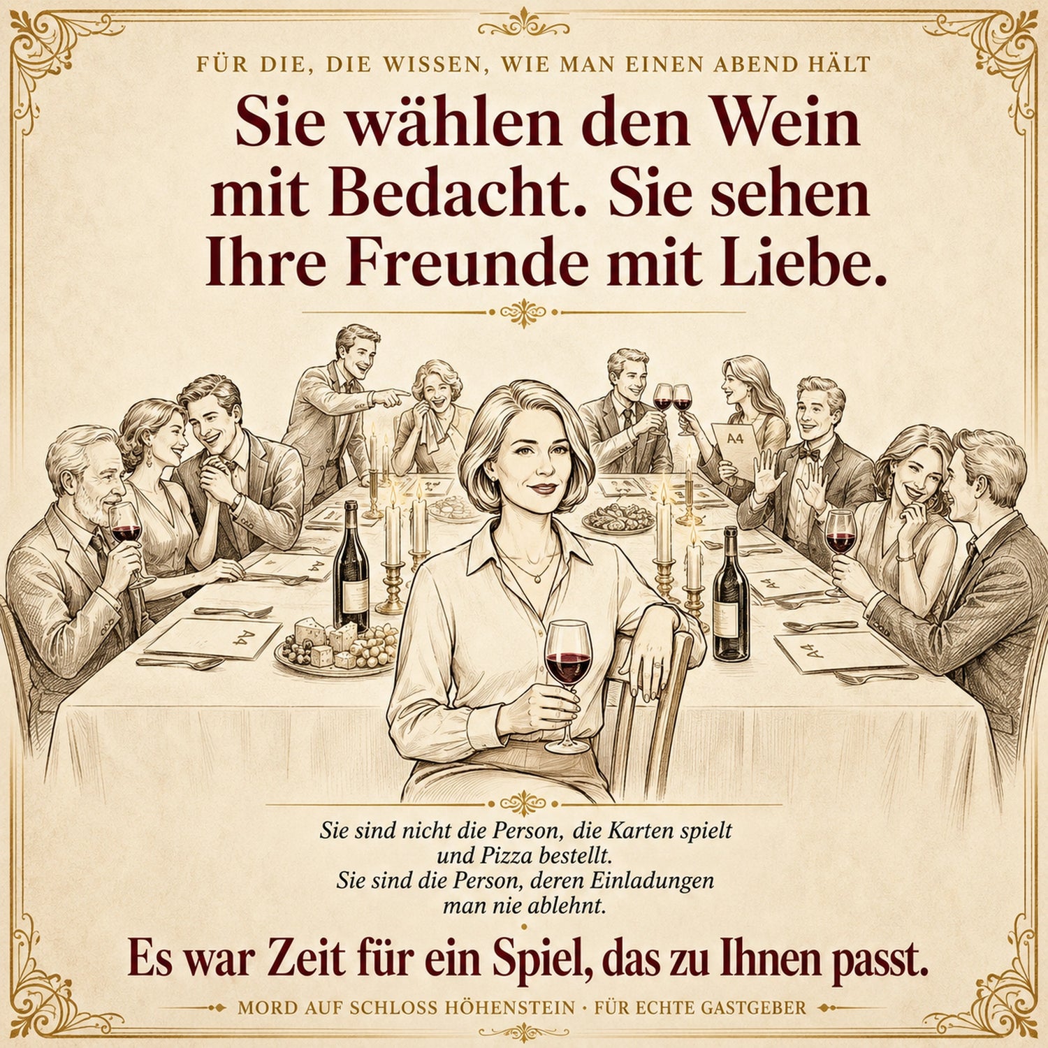 krimidinner für zuhause