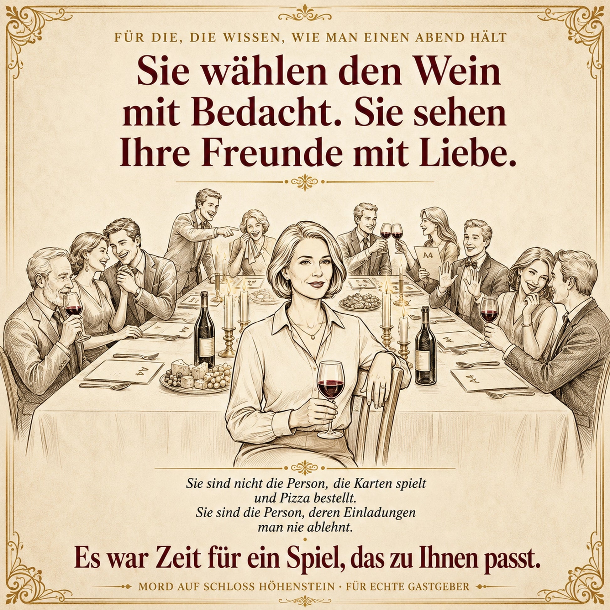 krimidinner für zuhause