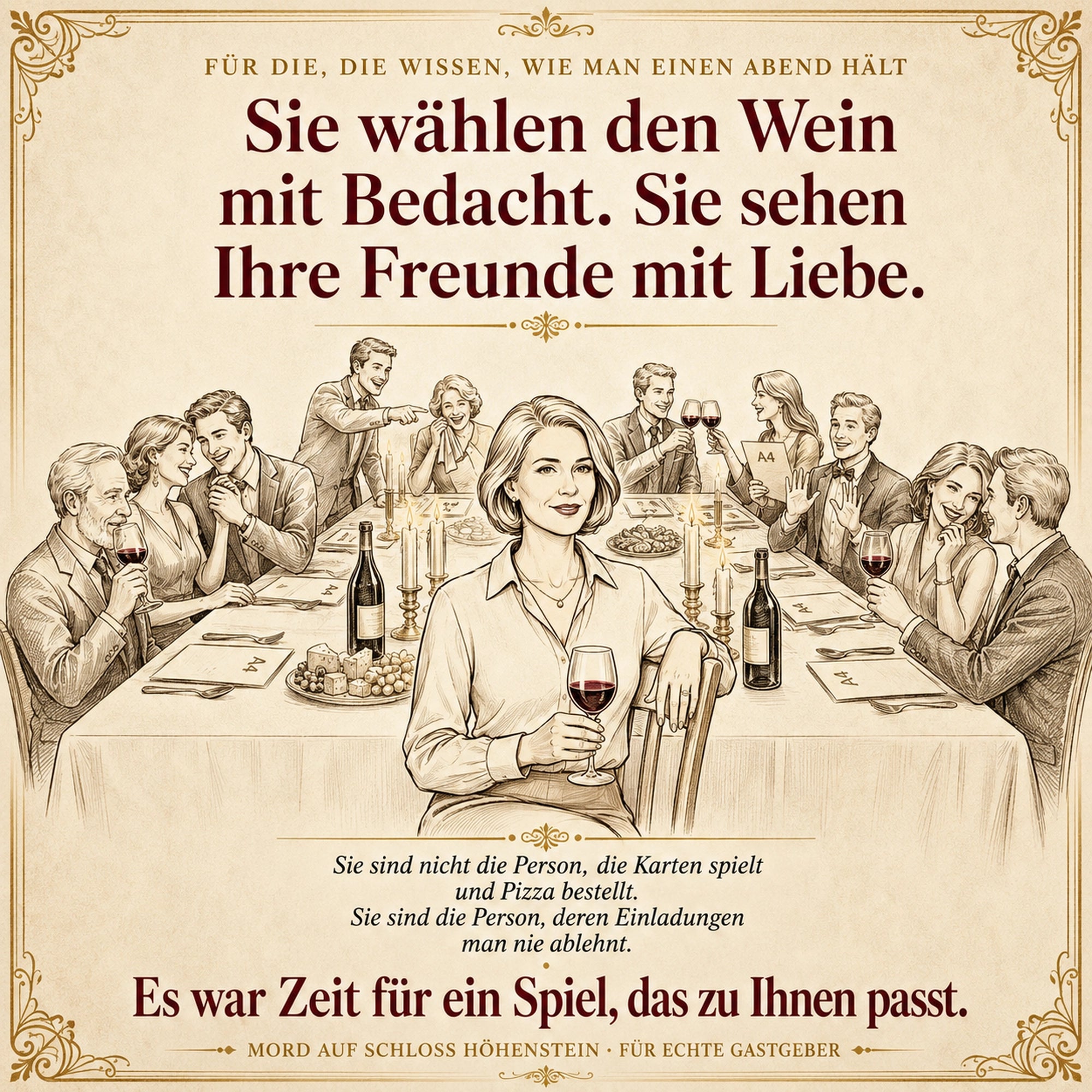 krimidinner für zuhause