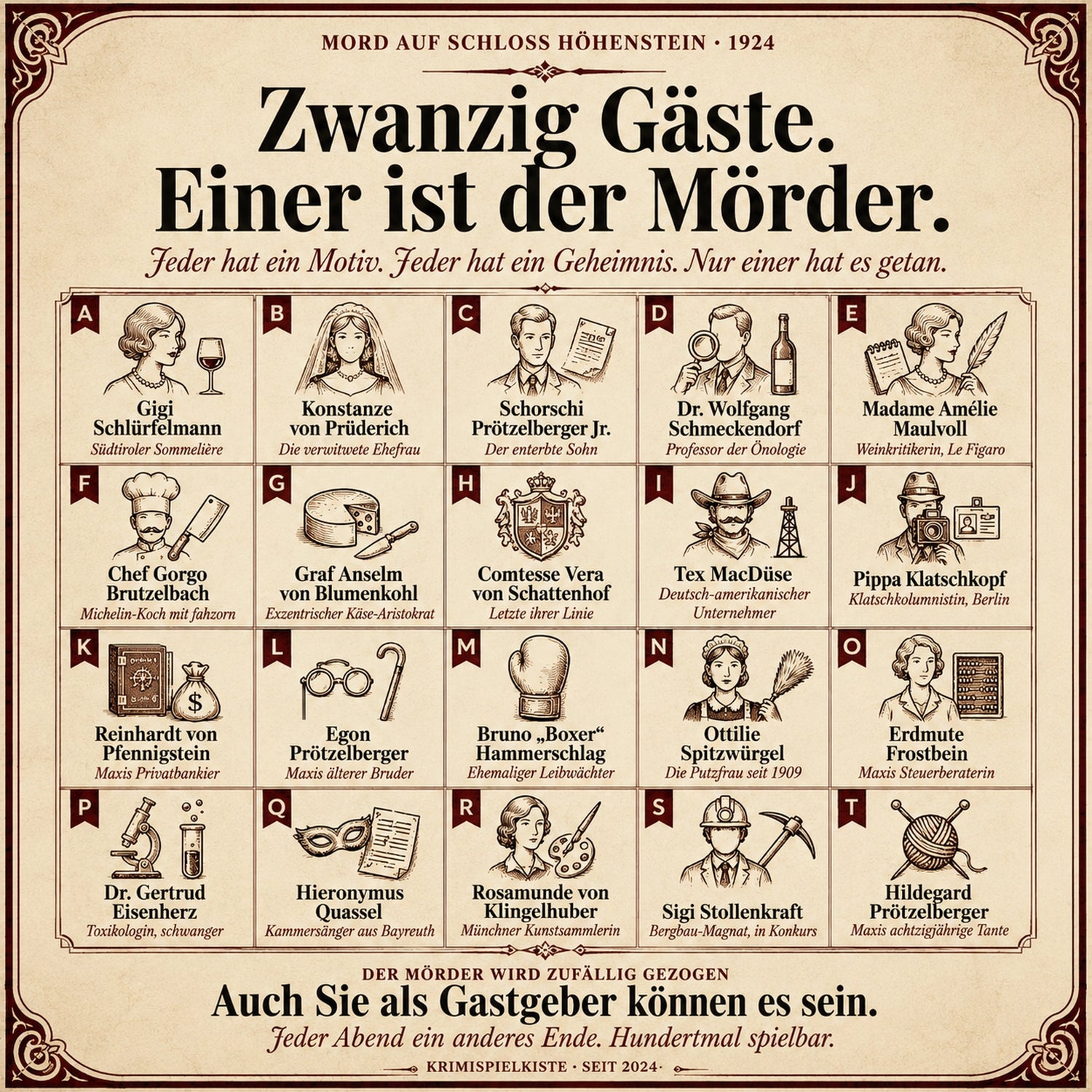 krimidinner spiel